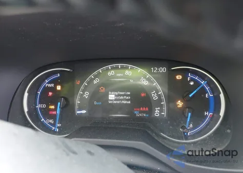 2021 Toyota Rav4 Hybrid Limited из США, поврежденный, VIN JTMD6RFV1MD514896